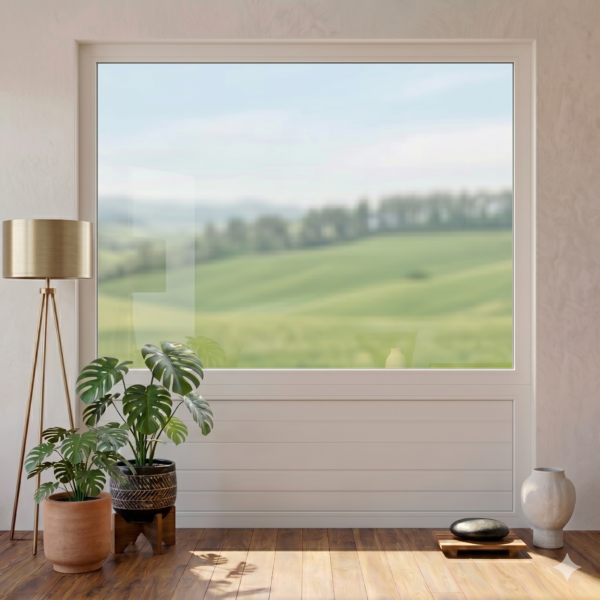 Fenêtre fixe panoramique