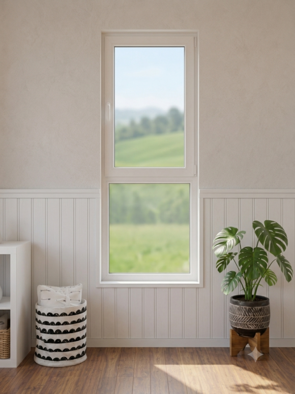Fenêtre Fixe avec soubassement